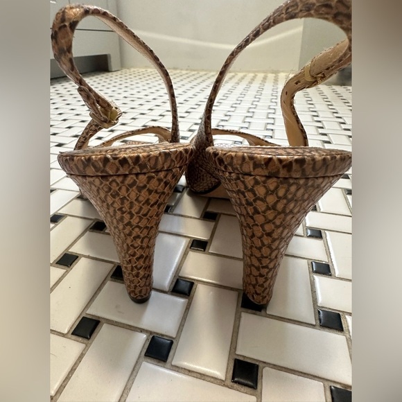 Brown Slingback Heels - Picture 4 of 8